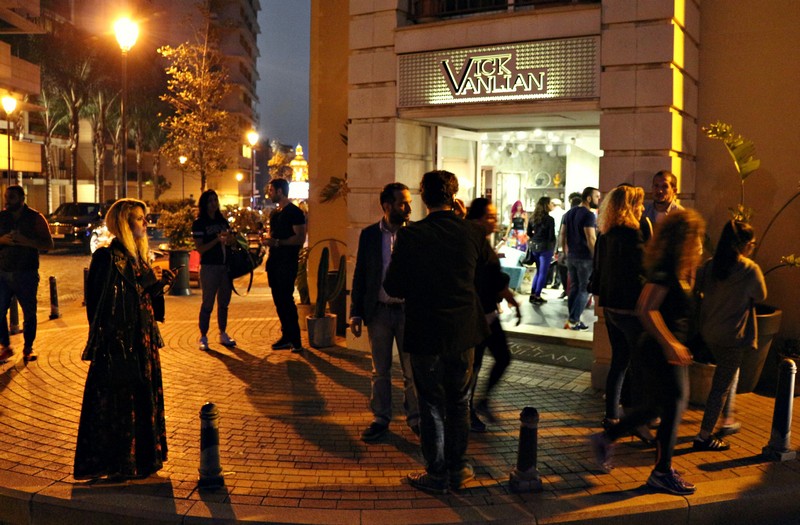 Suzi in Beirut at Vick Vanlian Showroom
